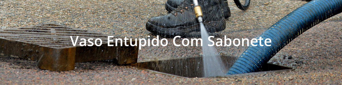 Vaso Entupido Com Sabonete